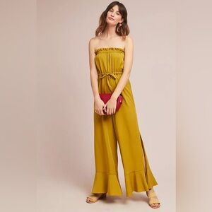 Sancia for Anthropologie Women’s Small Strapless Jumpsuit